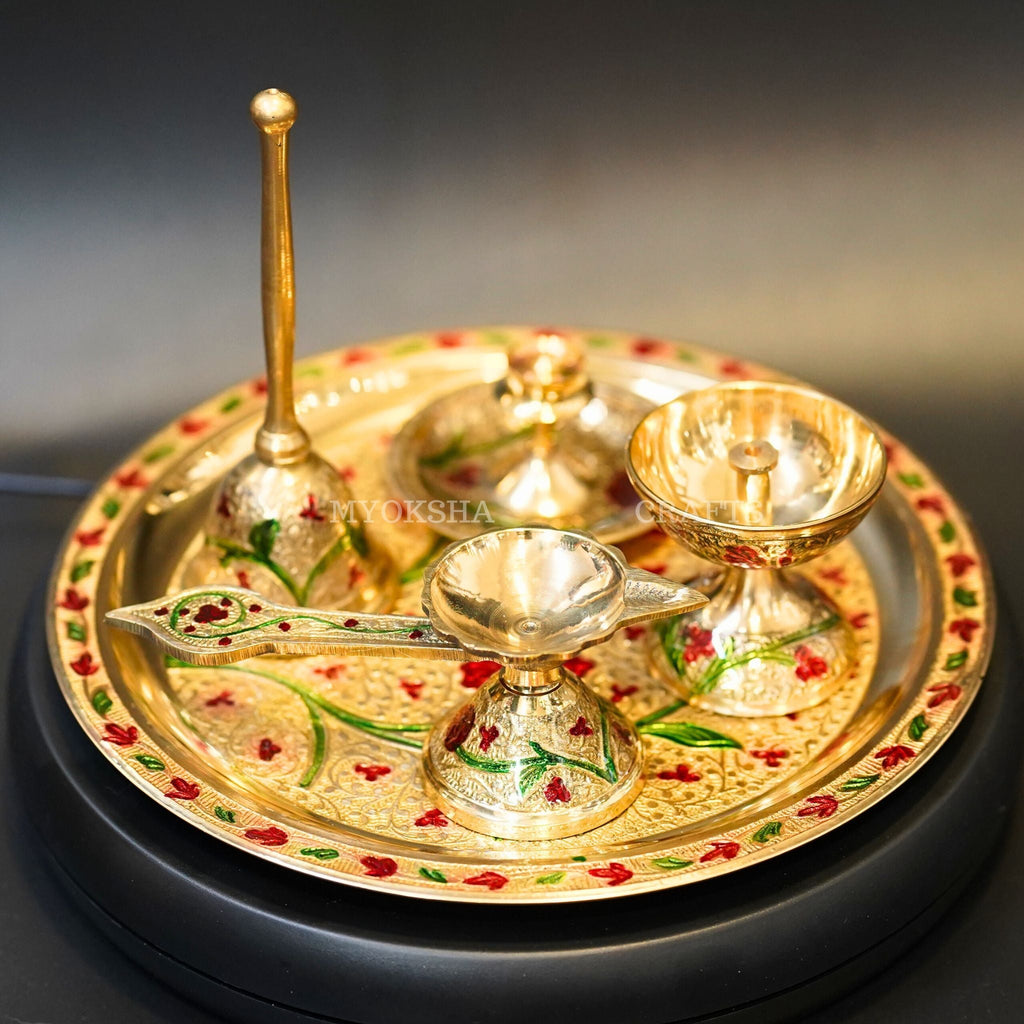 Festival Special Pooja Thali Set | Grocsy
