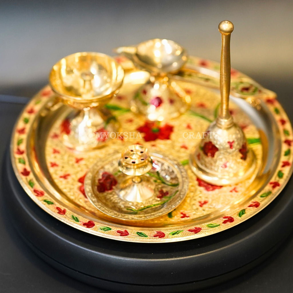 Festival Special Pooja Thali Set | Grocsy