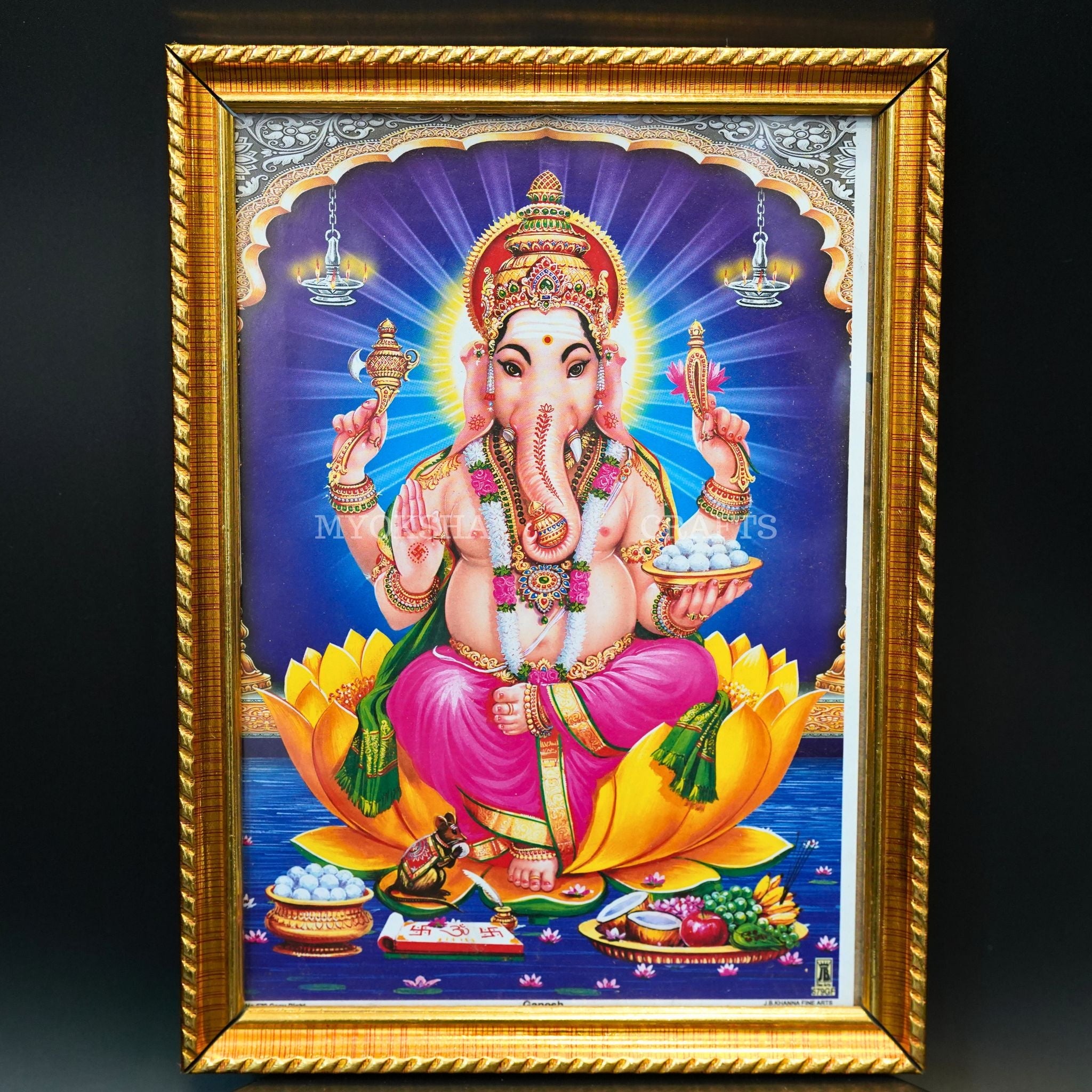 Ganesha: Photo Frame | Grocsy