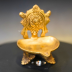 Brass Chakra Diya | Grocsy