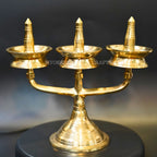 Brass Thrikal Diya | Grocsy