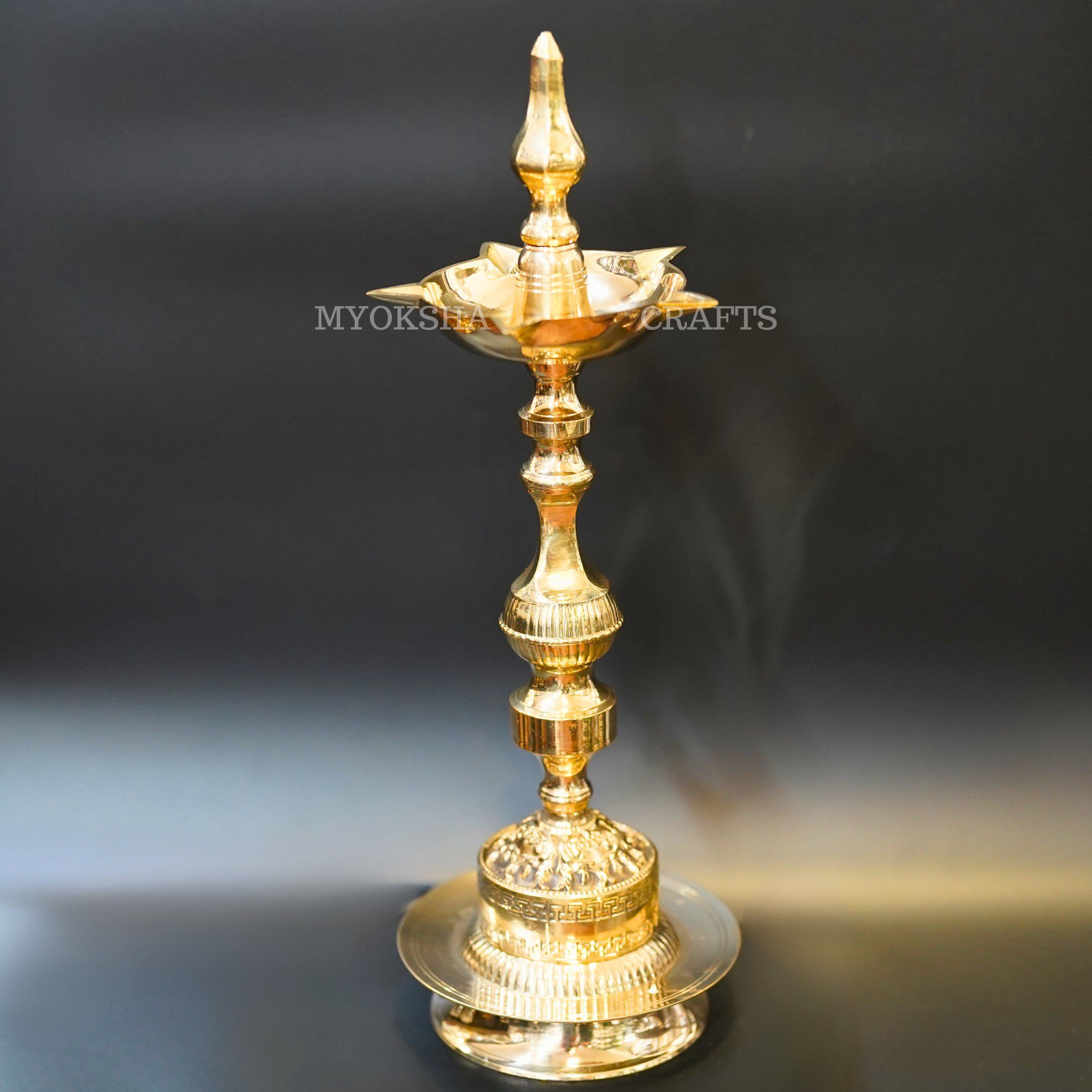 Brass Kerala Diya | Grocsy