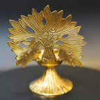 Brass Tree Design Diya | Grocsy