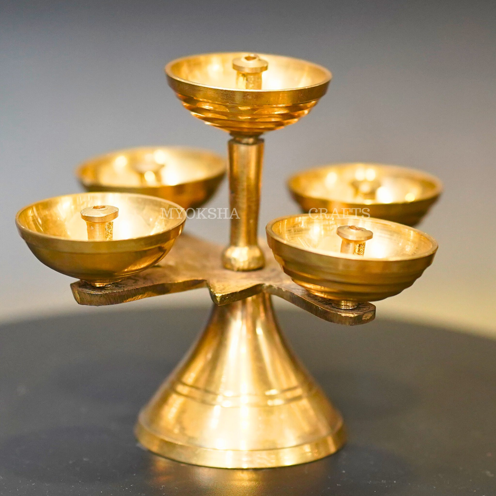 Brass Puncha Diya | Grocsy