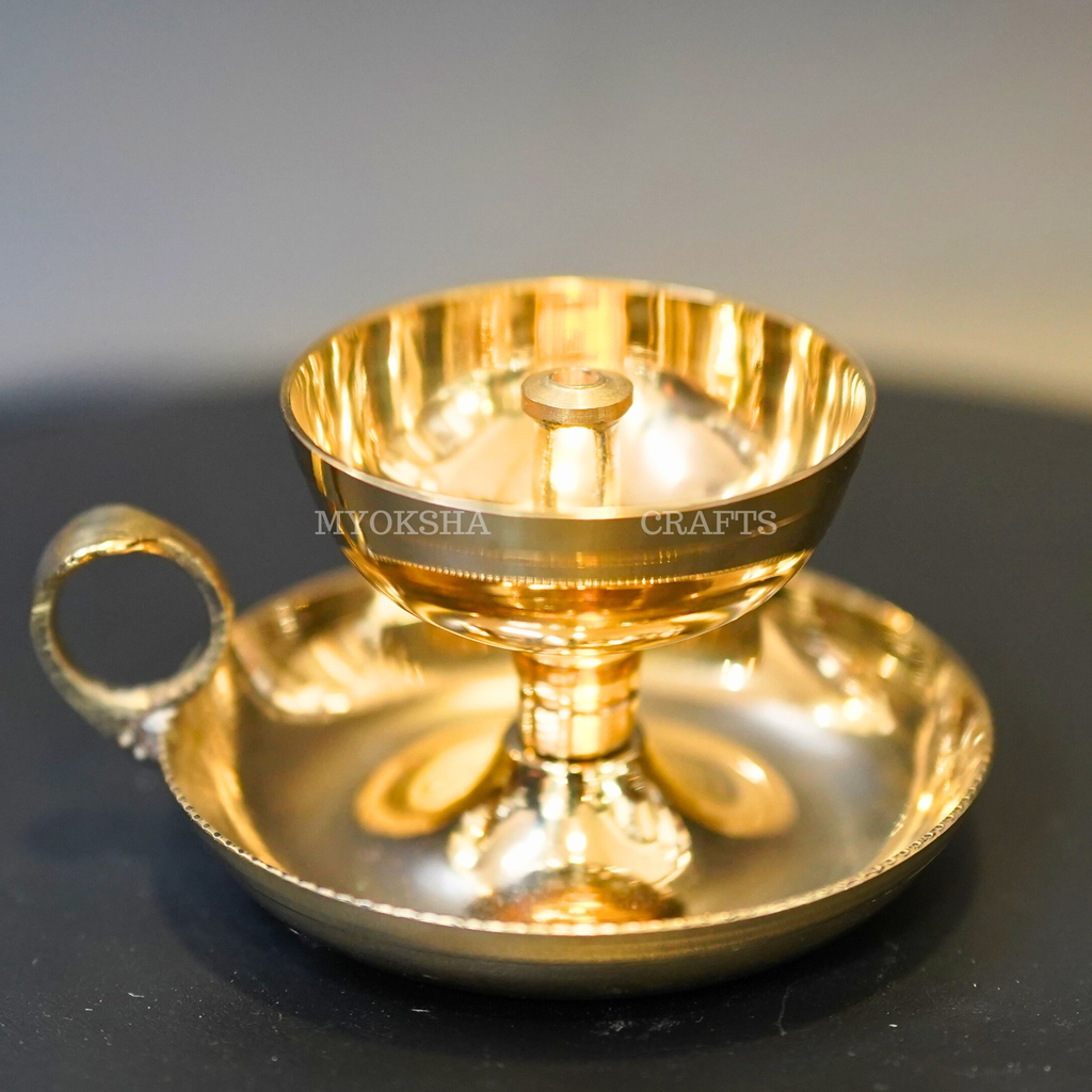 Brass Cup Diya | Grocsy