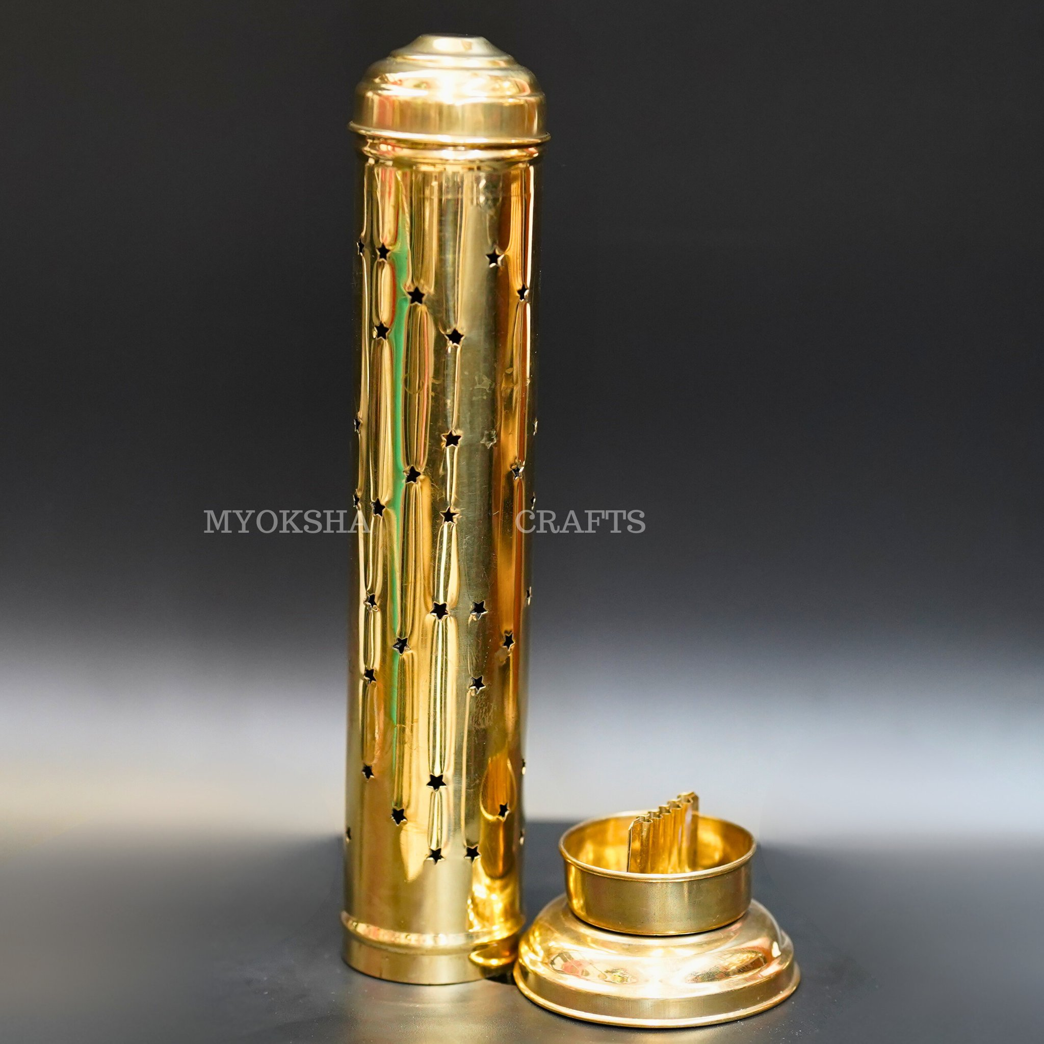 Brass Agarbatti Holder | Grocsy