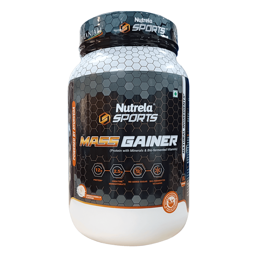 Patanjali Nutrela Sports Mass Gainer (Frvan-ice) | Grocsy