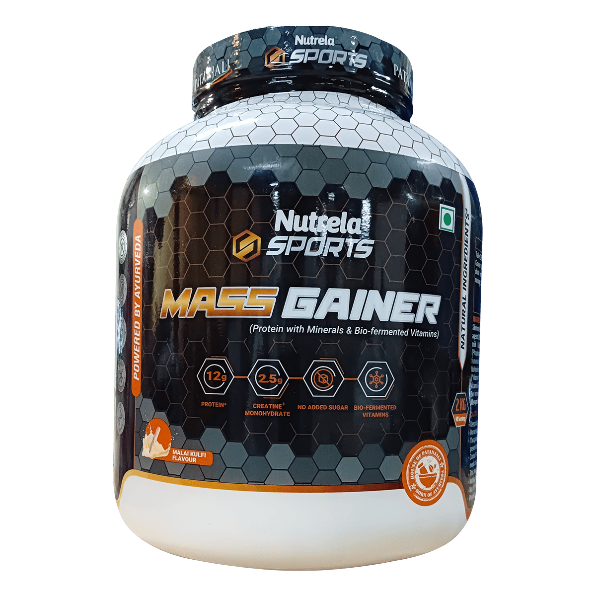 Patanjali Nutrela Sports Mass Gainer (Mal- Kulfi) | Grocsy