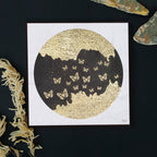 Tehzeeb Creations Golden Embossed Wall Painting | Grocsy