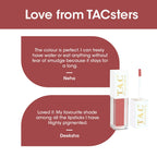 TAC - The Ayurveda Co. Liquid Matte Brown Bae Lipstick | Grocsy