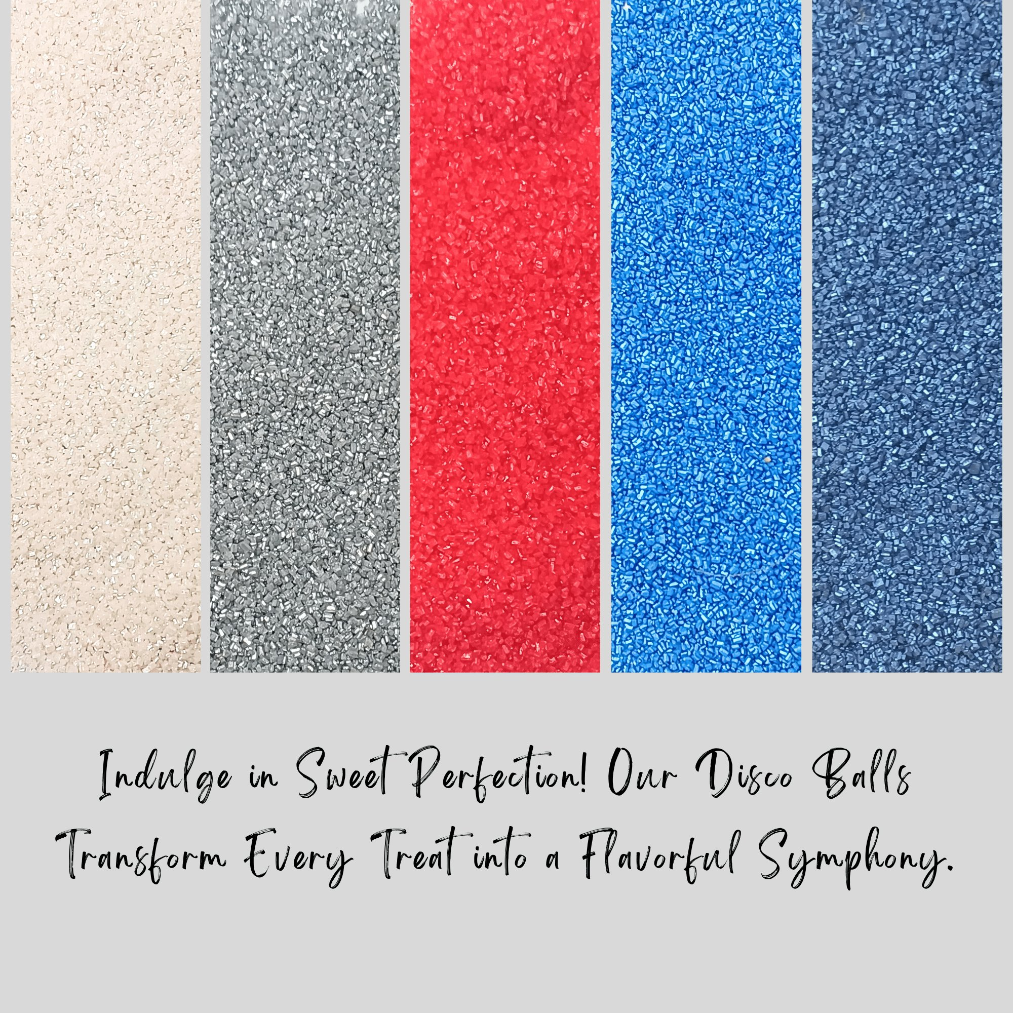 Confect Mix Red, White, Blue & Silver Patriotic Sprinkles | Grocsy