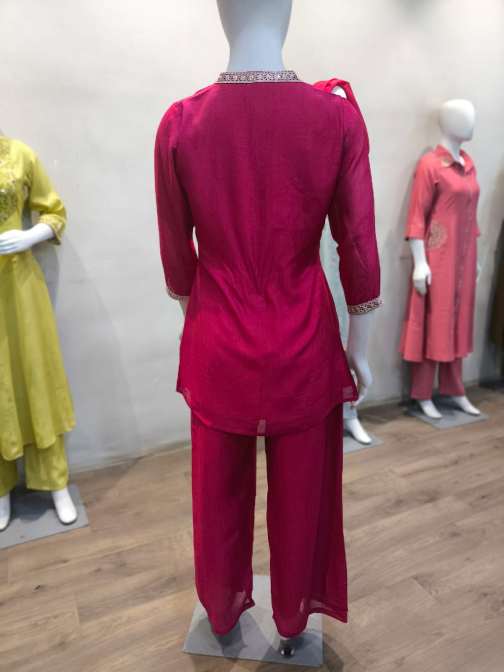 Anaita Pink Stylish Readymade Co-Ords Set | Grocsy