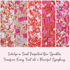 Confect Girls Baby Shower Sprinkles | Mix Silver, Gold & Blush pink Sprinkles Pack of 5 | Grocsy