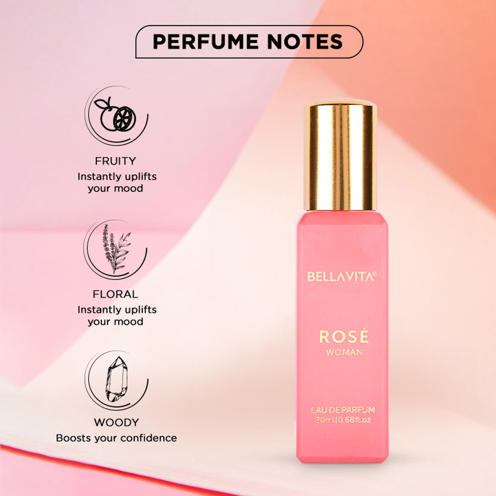 Bella Vita Rose Woman Eau De Perfume | Grocsy