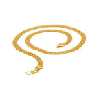 Gold-Polished Alloy Classic Unisex Chain - The Pari | Grocsy
