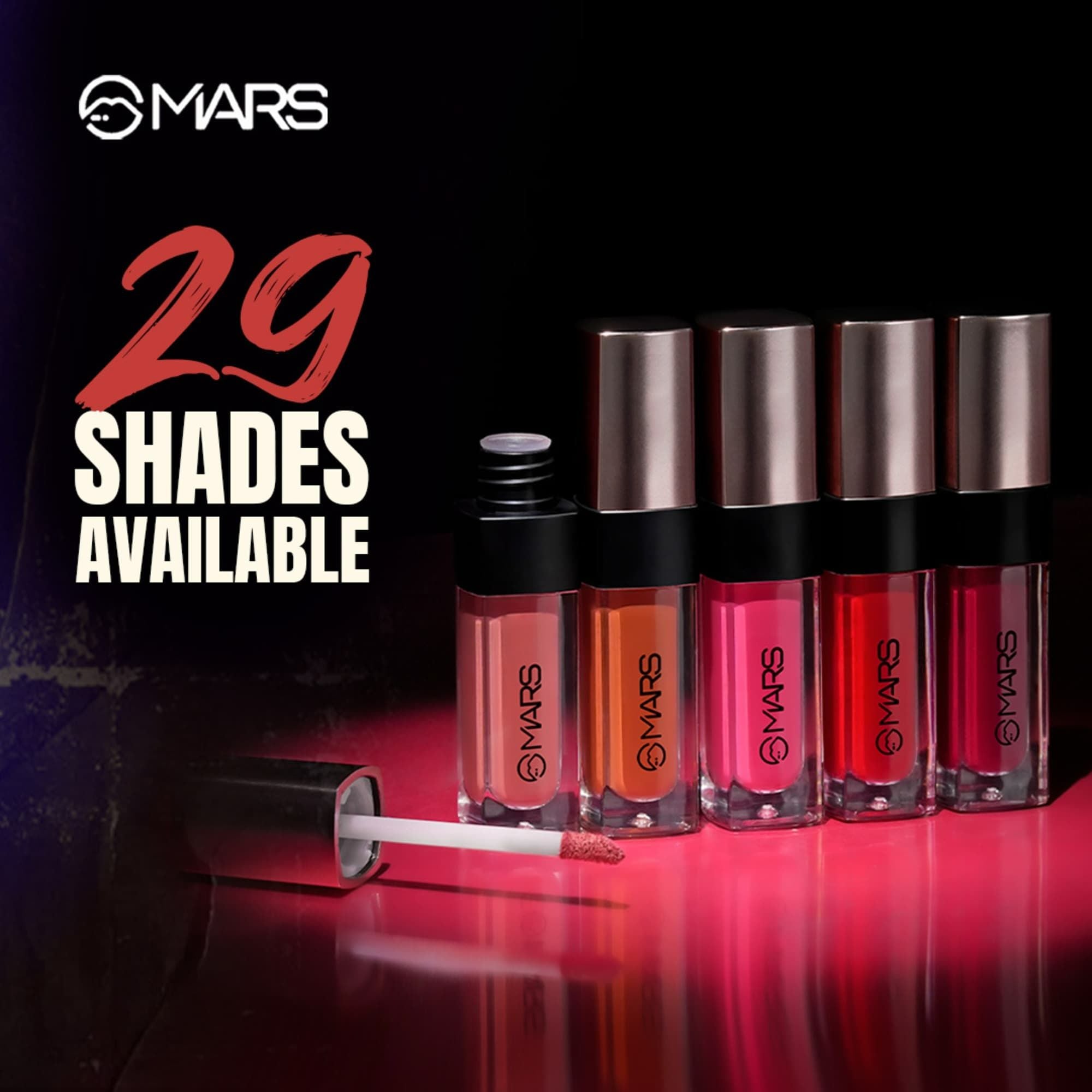 MARS Cosmetics Popstar Non Drying Liquid Mousse Lipstick - 26 Brownout | Grocsy