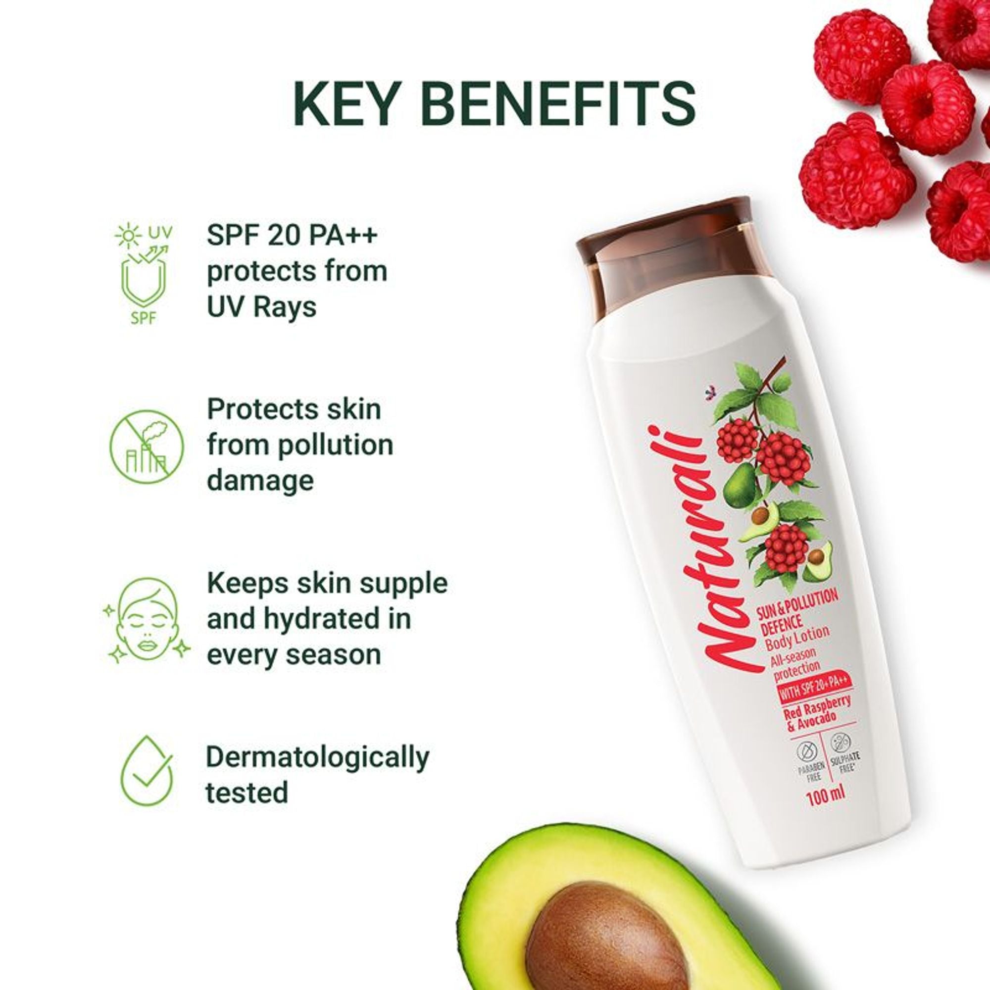 Naturali Sun & Pollution Defence Body Lotion | Grocsy