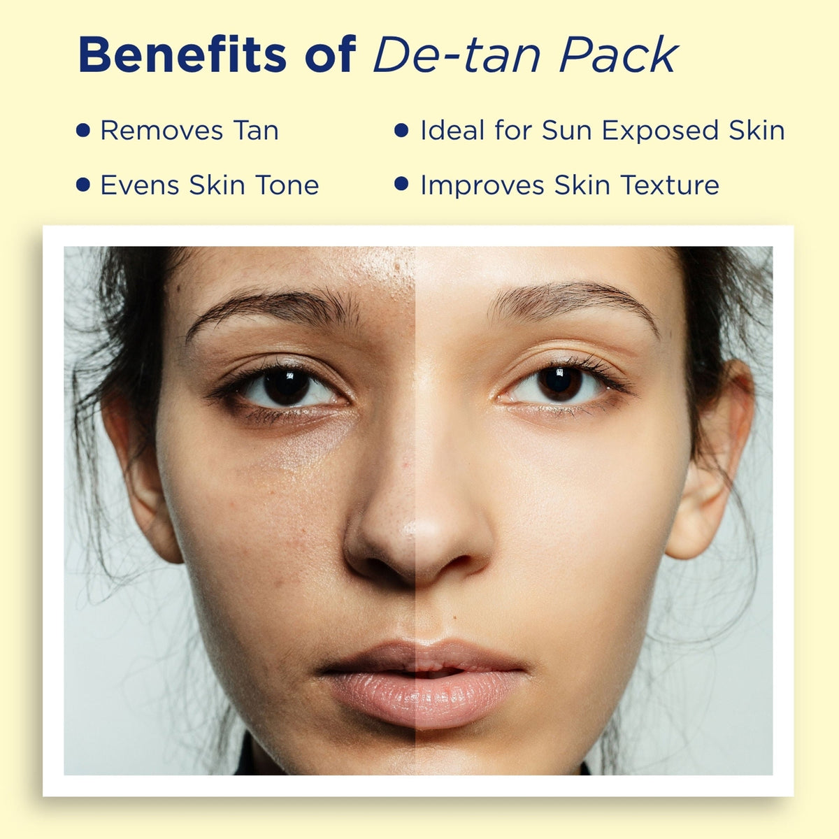 Aroma Treasures De-Tan Pack From Tan To Bright Instantly | Grocsy