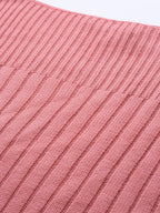 Sangria Pink Self-Striped Straight Winter Kurta | Grocsy
