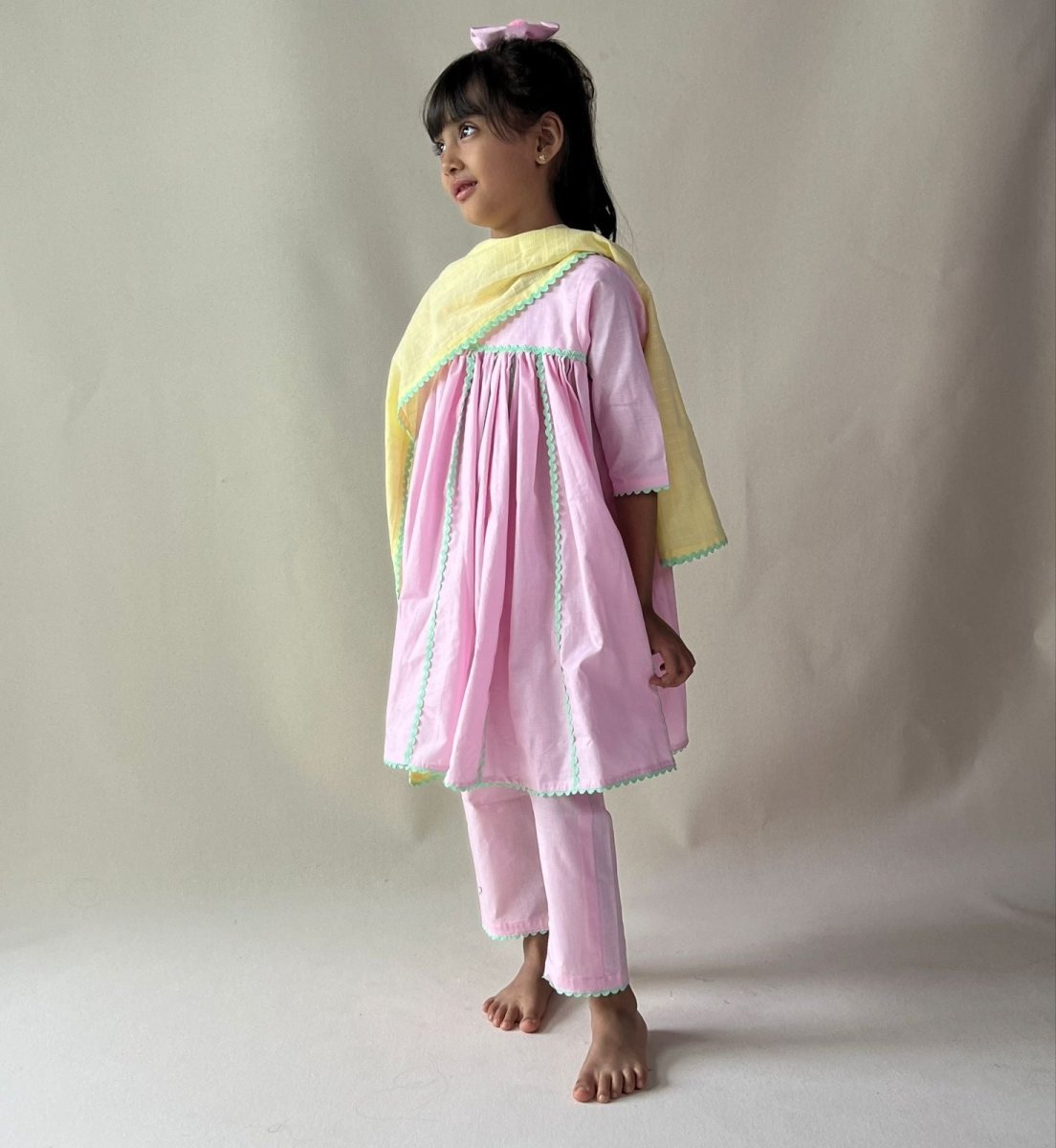 ArthLife Pink Anarkali Dress | Grocsy