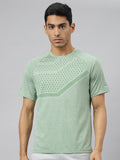 Alcis Men Anti-Static Slim-Fit Round Neck Grocsynce Running T-Shirt | Grocsy