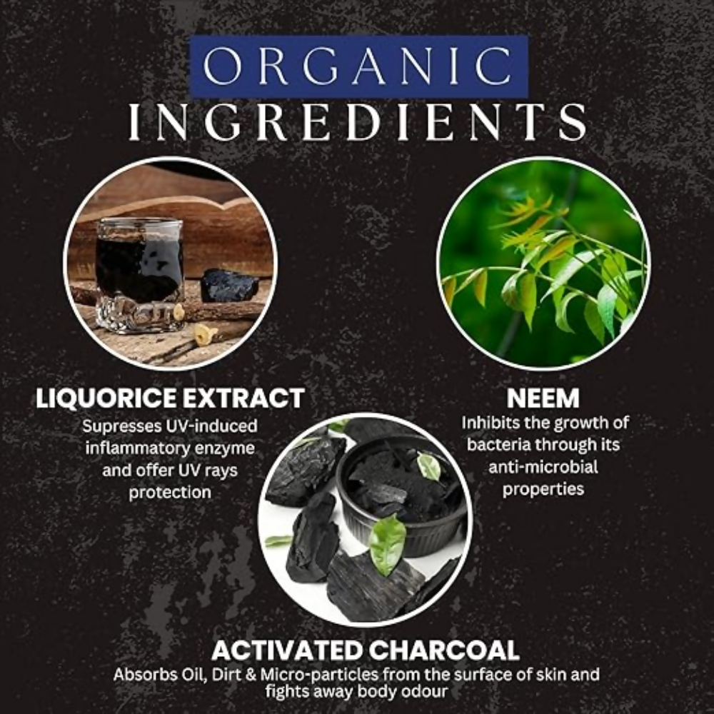 Amazing Earth Certified Organic Activated Charcoal Face Wash | Grocsy
