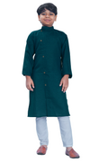 DEIANA'S Casual Designer Kurta Pyjama Set For Boys And kids (Green) | Grocsy