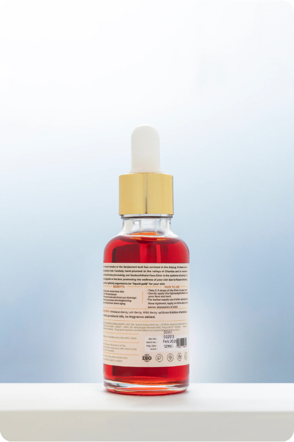 Soma Naturals Seabuckthorn Face Elixir | Grocsy