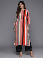 Indo Era Multi Printed Straight Kurta | Grocsy