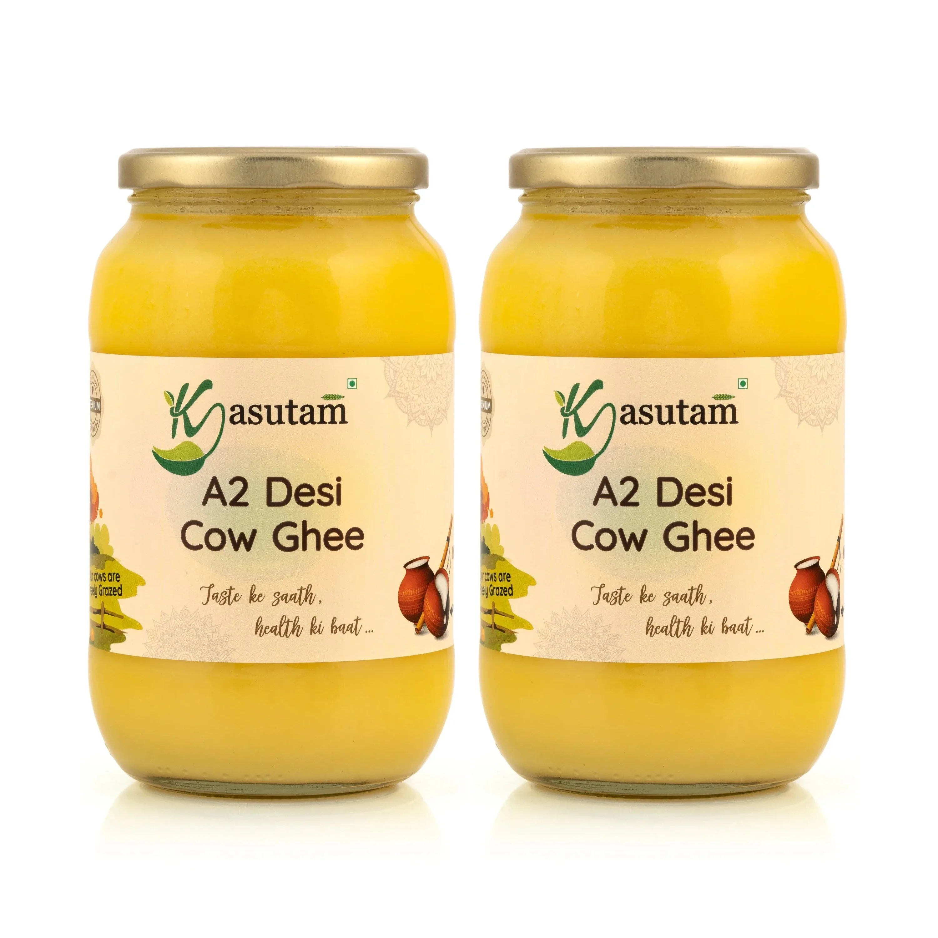 Kasutam A2 Desi Cow Bilona Ghee | Grocsy