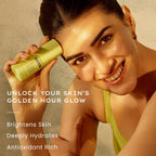 Hyphen By Kriti Sanon Golden Hour Glow Serum With Niacinamide, Alpha Arbutin, Hyaluronic Acid & Kakadu Plum, For Men & Women | Grocsy