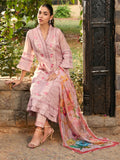 Indo Era Mauve Embroidered A-Line Kurta Trousers With Dupatta set | Grocsy
