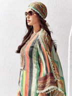 Indo Era Multi Printed Straight Kurta Trousers set | Grocsy