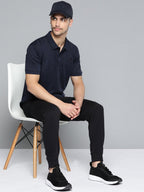 Alcis Men Polo Collar Anti Static Slim Fit Sports T-shirt | Grocsy