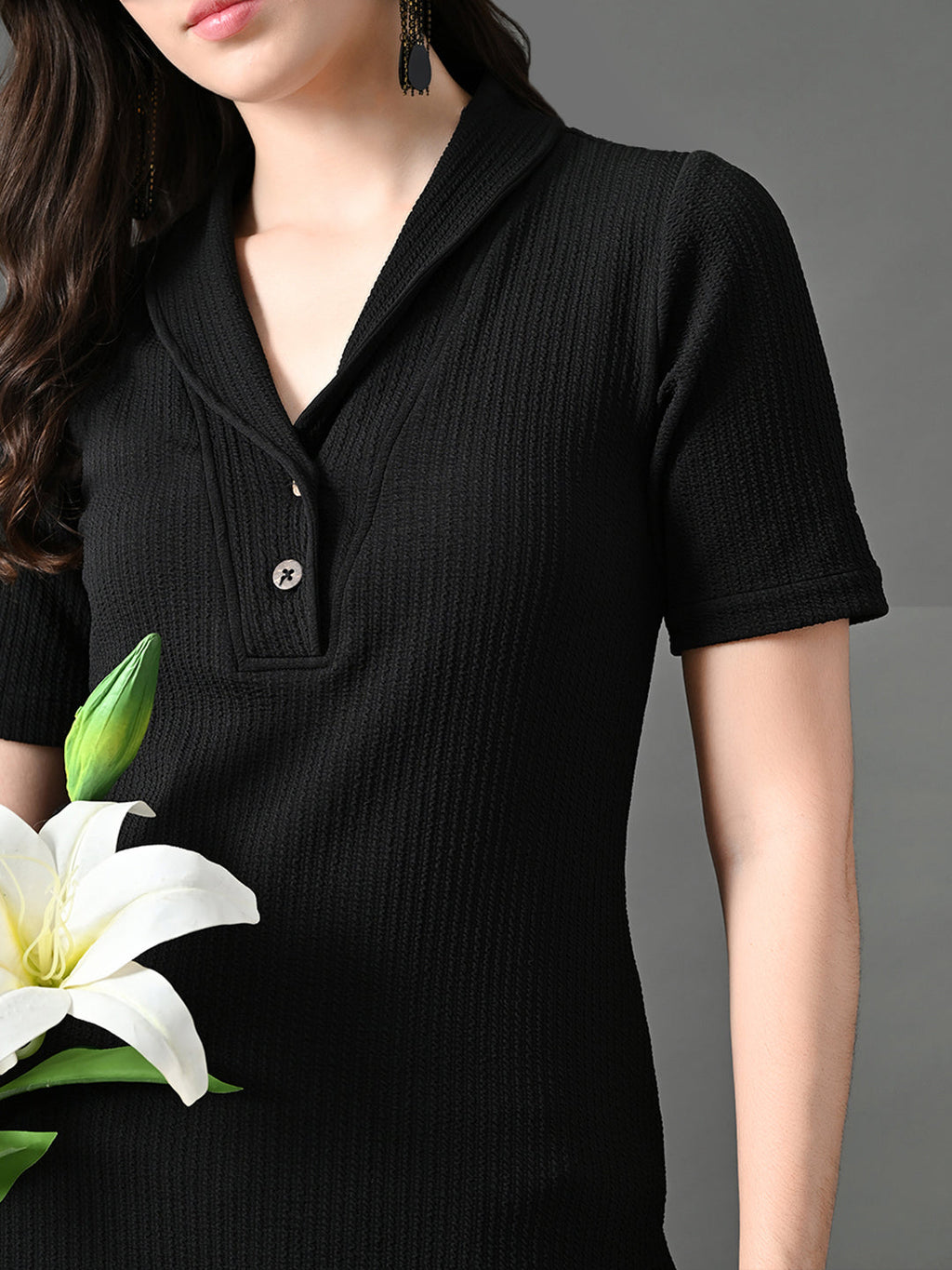 Myshka Women's Black Kurta Set | Grocsy