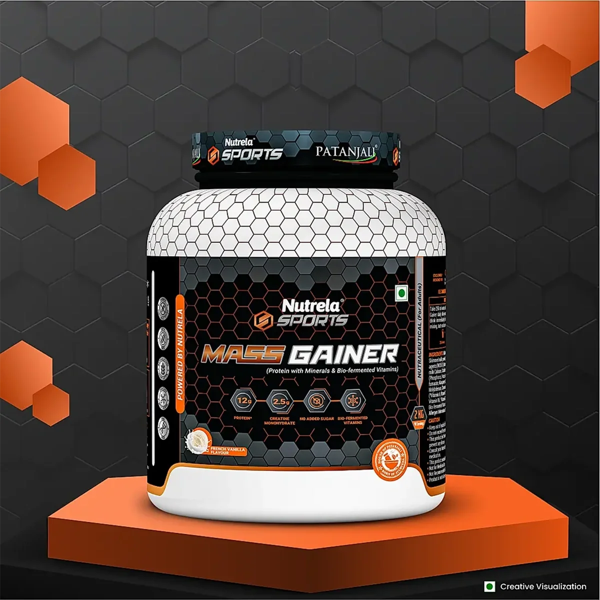 Patanjali Nutrela Sports Mass Gainer (Frvan-ice) | Grocsy