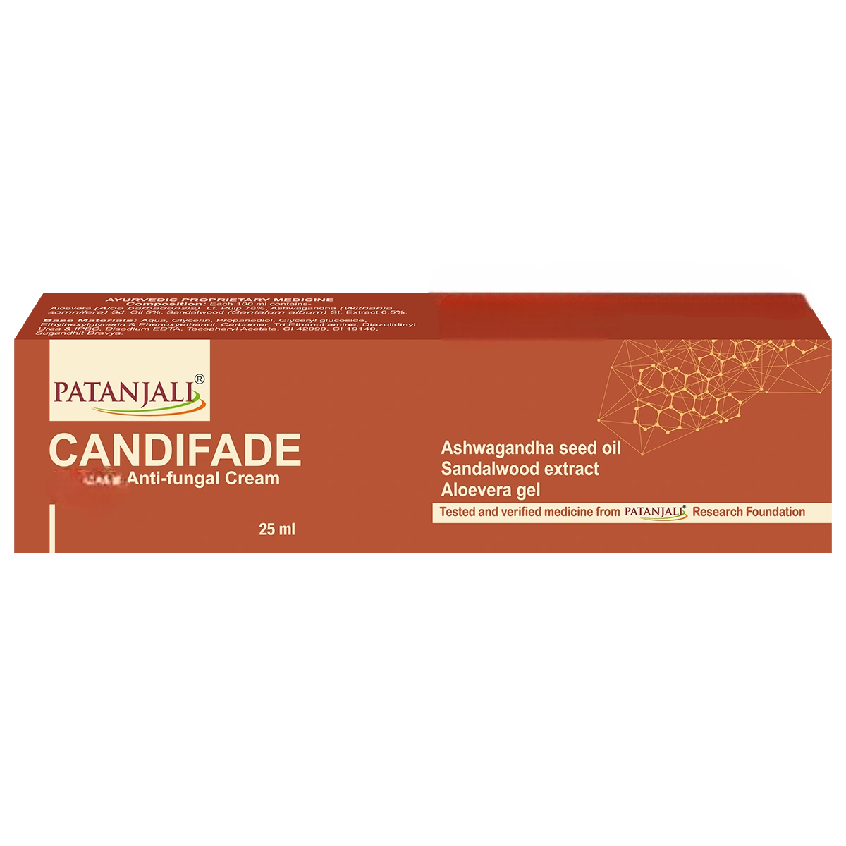 Patanjali Candifade Anti Fungal Cream | Grocsy