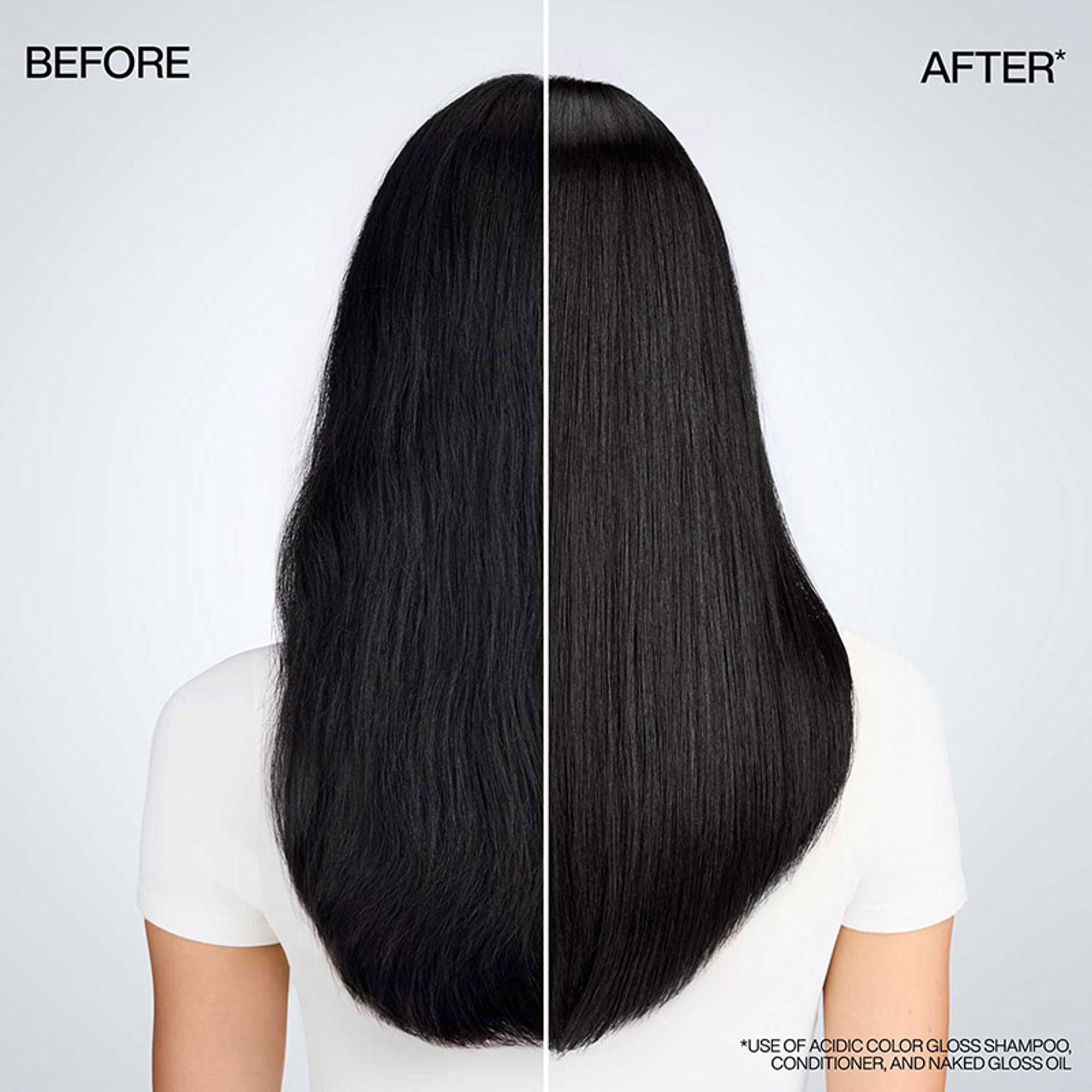Redken Glossy Hair Combo-Acidic Colour Gloss Sulphate-Free Shampoo, Conditioner & Naked Gloss Serum | Grocsy