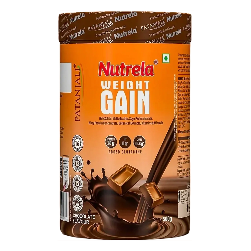 Patanjali Nutrela Weight Gain Chocolate Flavour | Grocsy