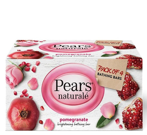 Pears Naturale Pomegranate Brightening Bathing Soap Bar | Grocsy