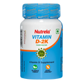 Patanjali Nutrela Vitamin D-2K Chewable Tablet - Vanilla Flavor