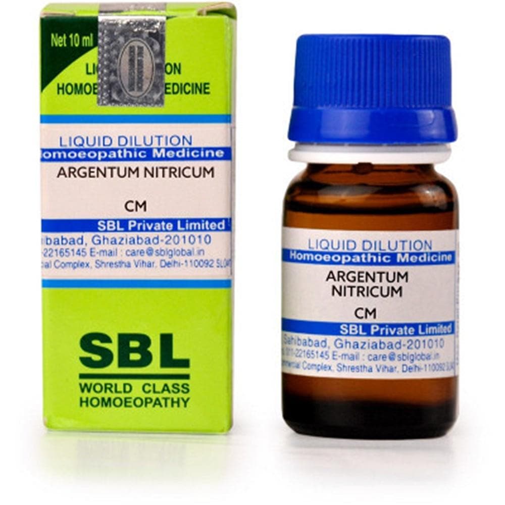SBL Homeopathy Argentum Nitricum Dilution | Grocsy