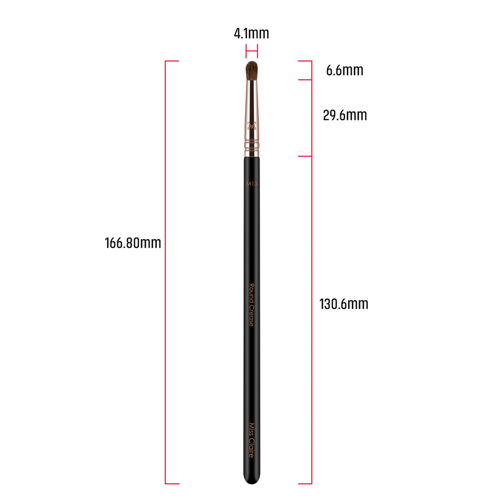 Miss Claire M13 - Round Crease Brush (S) - Rose Gold | Grocsy