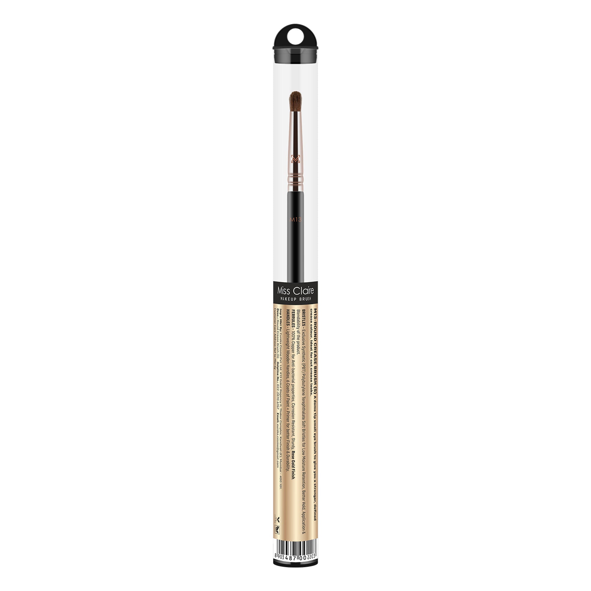 Miss Claire M13 - Round Crease Brush (S) - Rose Gold | Grocsy