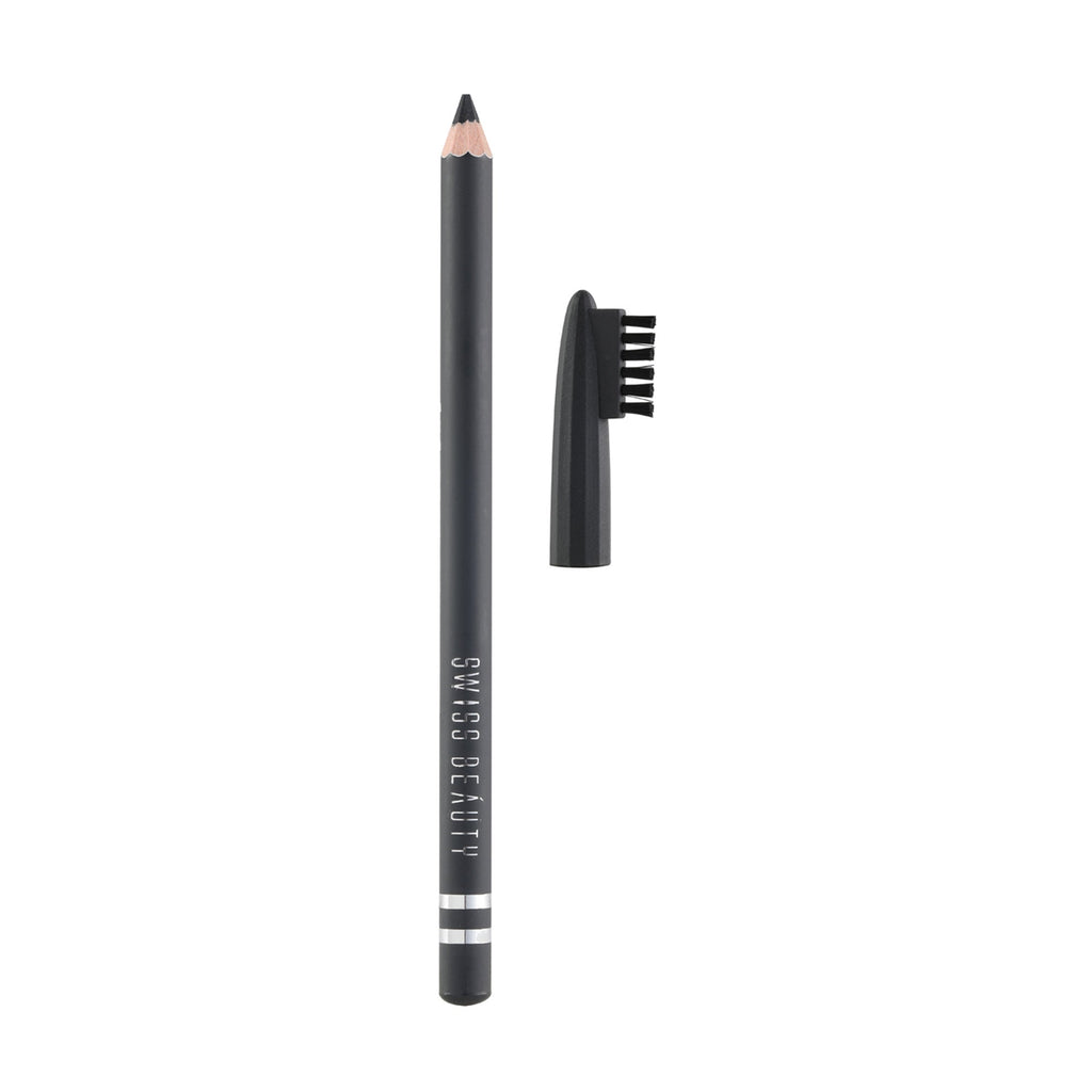 Swiss Beauty Eyebrow Pencil - 101 Black | Grocsy