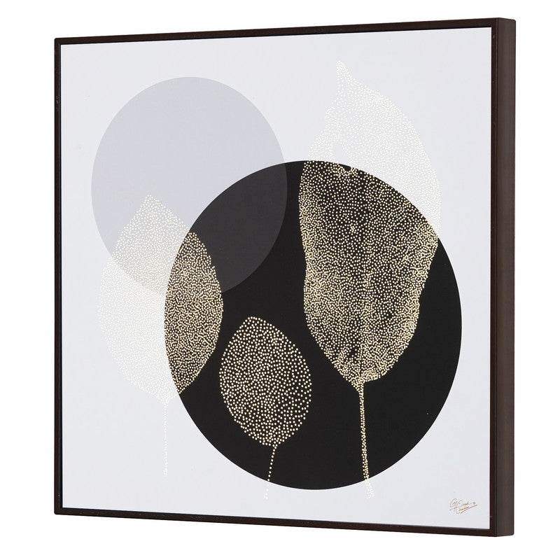 Tehzeeb Creations Golden Embossed Wall Painting | Grocsy