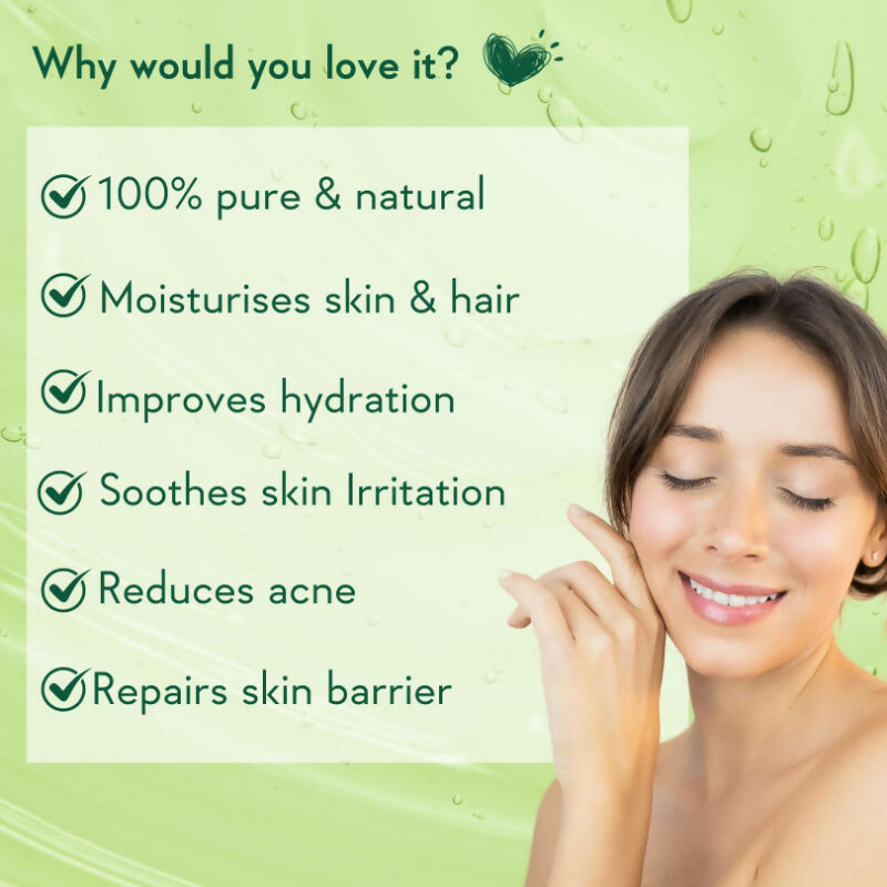 Wishcare Pure Aloe Vera Gel+ Rose Water Combo | Grocsy