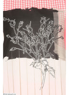 W for Woman White Printed Short Sleeve Top | Grocsy