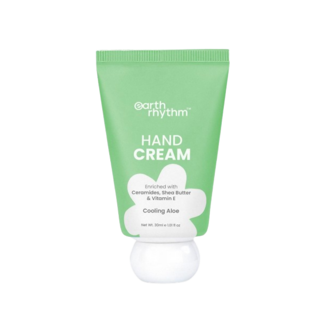 Earth Rhythm Cooling Aloe Hand Cream Enriched with Ceramide | Grocsy