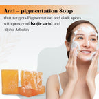 Samisha 1% Kojic Acid Soap With Alpha Arbutin For Pigmentation & Sun Damage | Grocsy